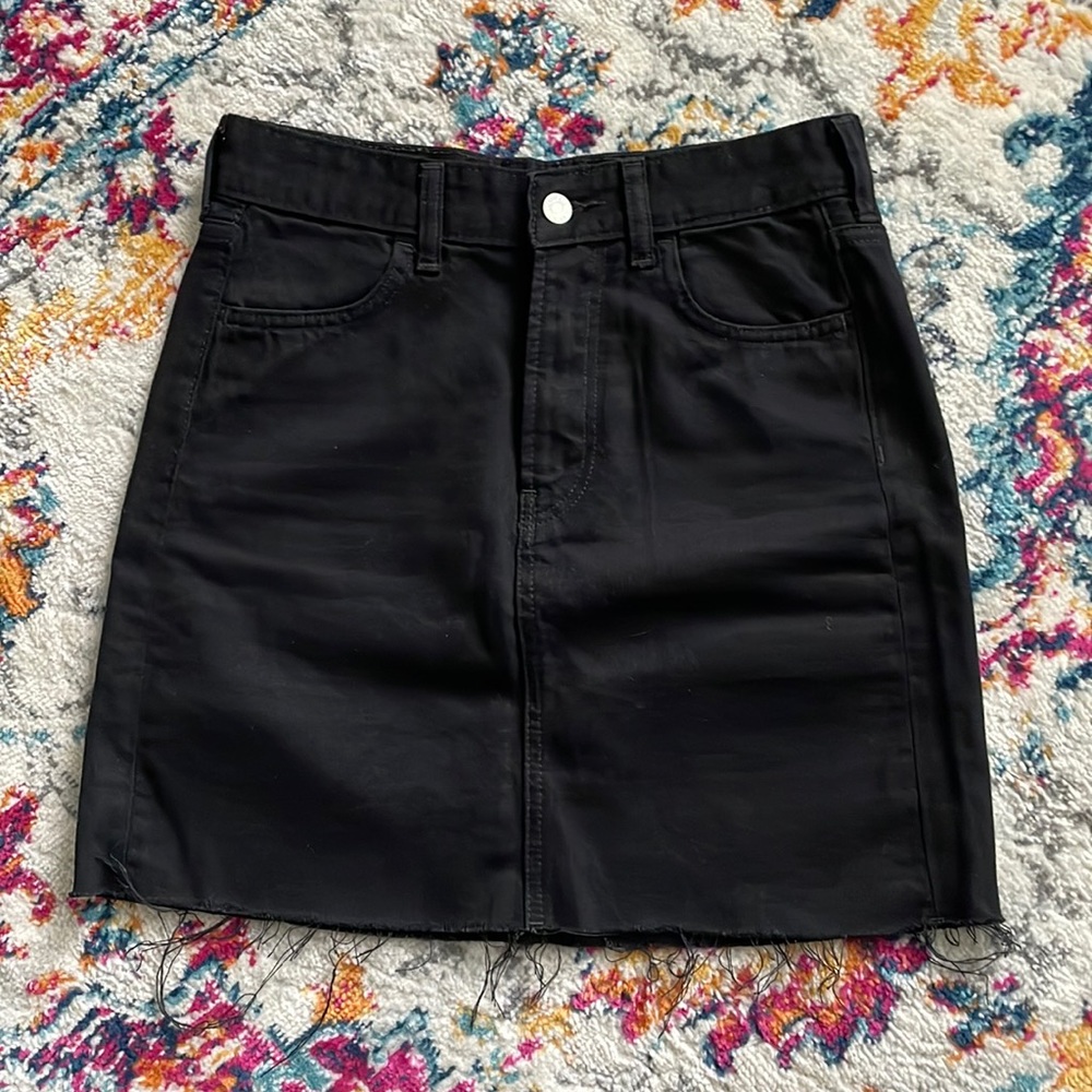 Black denim H&M shirt